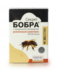 Секрет бобра с продукцией пчеловодства - для легких 30 капсул Сашера-Мед