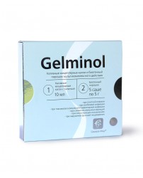 Гельминол (Gelminol) при глистной инвазии капли 10 мл+ порошок 5 саше Сашера-Мед