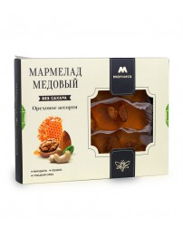 Мармелад медовый "Ореховое ассорти" 200 г
