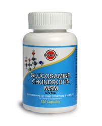 Глюкозамин хондроитин MSM 120 капсул Dr.Drops