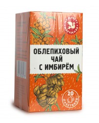 Чай облепиховый с имбирем 20 ф/п