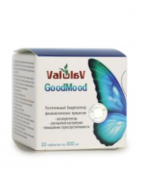 Valulav GoodMood для улучшения настроения, стрессоустойчивости 30 табл. Сашера-Мед