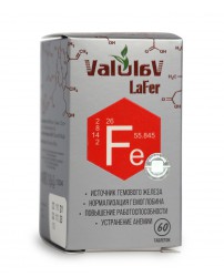 ValulaV LaFer при дефиците железа 60 табл. Сашера-Мед