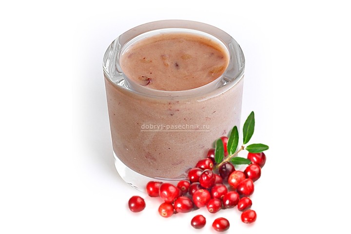 Мёд с клюквой и его полезные свойства. Купить мёд с клюквой в Москве.