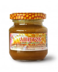 Апиток - медовый микс с пыльцой, маточным молочком и прополисом 160 г Мелмур