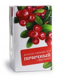 Фиточай "Алтай" №4 Почечный с брусникой 30 ф/п по 2 г