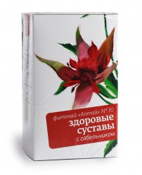 Фиточай "Алтай" №10 Здоровые Суставы с сабельником 30 ф/п по 2 г