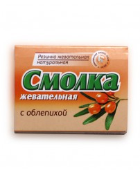 Живица смолка жевательная с Облепихой 4 г