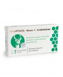 Добродея Фунго Каштан свечи 7 шт. Сашера-Мед