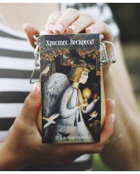 Цветочный мед 700 г в стекле "Христос Воскресе!" (Фото 2)