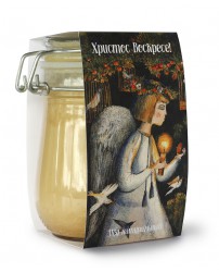 Цветочный мед 700 г в стекле "Христос Воскресе!"