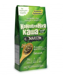 Каша конопляная с Маком 250 г Компас Здоровья