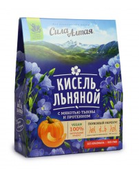 Кисель льняной с мякотью тыквы и протеином 150 г Специалист