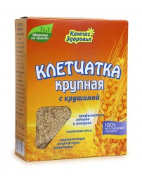Клетчатка крупная с крушиной 150 г Компас Здоровья