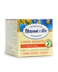 Крем дневной "Нежный лен" для сухой кожи 50 мл Компас Здоровья