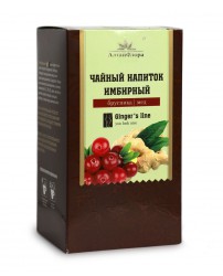 Имбирный чай с Брусникой 20 ф/п