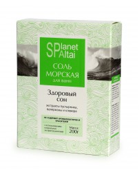 Соль морская для ванн "Здоровый сон" 200 г