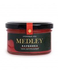 Крем-мед с Клубникой Medley 200 г