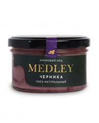 Крем-мед с Черникой Medley 200 г