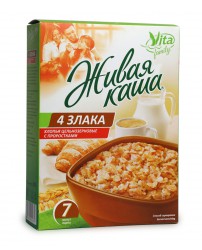 Vita Живая каша 4 злака из пророщенного зерна 300 г