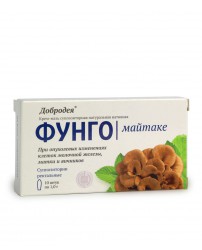 Добродея Фунго Майтаке свечи 10 шт.  Сашера-Мед