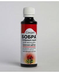 Капли нативные для женщин Секрет бобра с красной щеткой 50 мл Сашера-Мед (Фото 1)