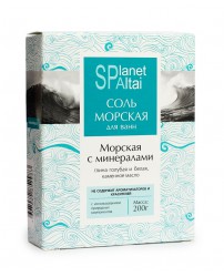 Соль морская для ванн "Морская с минералами" 200 г