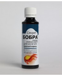 Капли нативные для мужчин Секрет бобра с пантами марала 50 мл Сашера-Мед (Фото 1)
