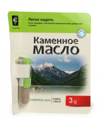Каменное масло с мумие "Легко ходить" 3 г Сашера-Мед