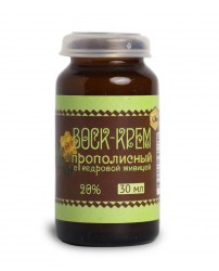 Воск-крем 20% прополисный с кедровой живицей 30 мл Жива