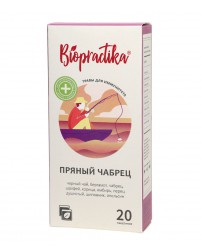 Травяной чайный напиток Пряный Чабрец , 20 ф/п Биопрактика