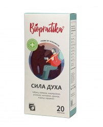 Травяной чайный напиток Сила Духа , 20 ф/п Биопрактика