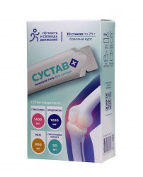Гель пищевой "СУСТАВ+" , 10*25 гр Алтайский нектар