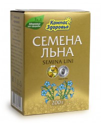 Семена Льна 200 г Компас Здоровья 