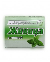 Живица смолка жевательная с Мятой 4 г