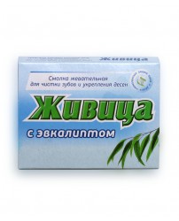 Живица смолка жевательная с Эвкалиптом 4 г