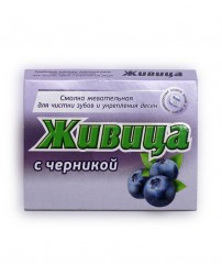 Живица смолка жевательная с Черникой 4 г
