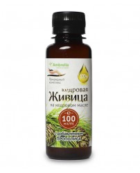 Живица кедровая на кедровом масле  с прополисом 100 мл Амбрелла (Фото 1)