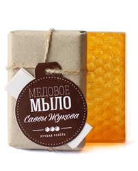 Мыло медовое 100 г Пасеки Жукова