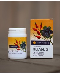 Пыльца + Шиповник и Черника апифитокомплекс 60 таблеток (Фото 1)
