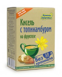 Кисель с Топинамбуром на фруктозе 150 г Компас Здоровья
