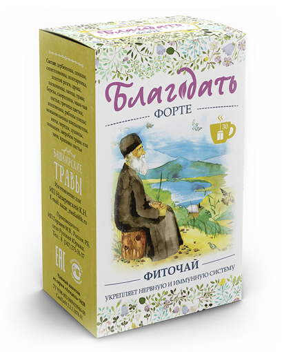 Купить укрепляющий чай «Благодать Форте» Фиточай «Благодать форте»