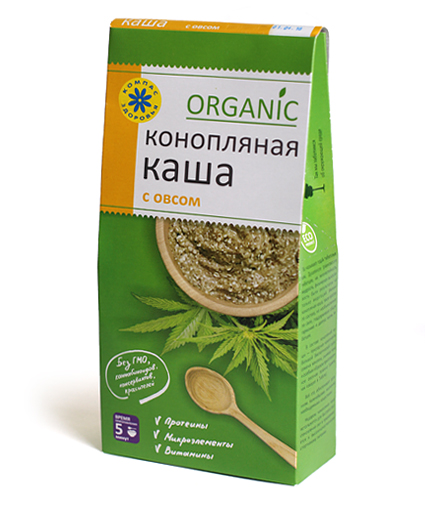 Купить конопляную кашу с овсом и льном Каша конопляная с Овсом
