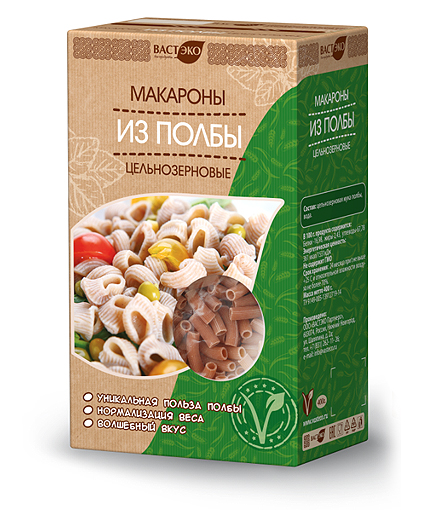 Купить макароны из полбы цельнозерновые Макароны из полбы цельнозерновые