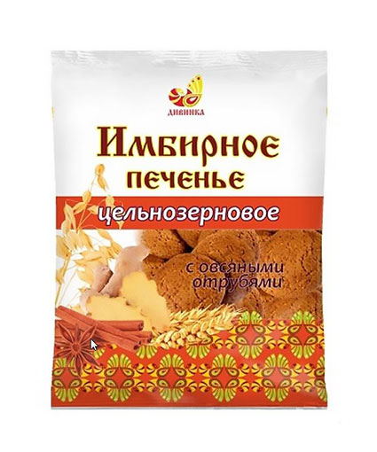 Купить имбирное печенье с овсяными хлопьями Печенье овсяное имбирное